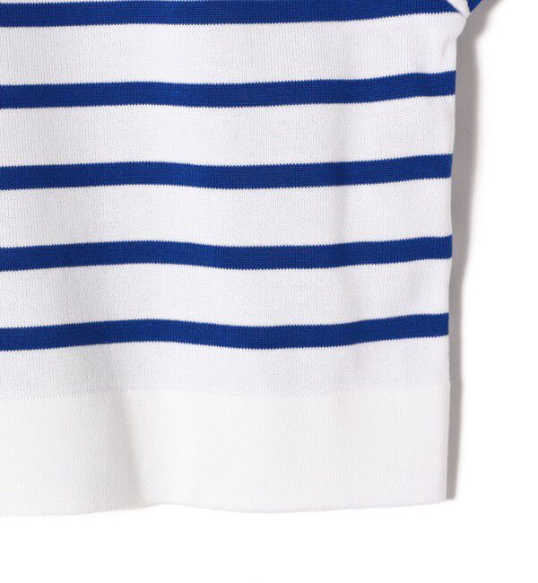 SHIPS for women「〈手洗い可能〉前後2WAY TOKUSHIMA ボーダー ニット 24SS ◇」|ニット・セーター|