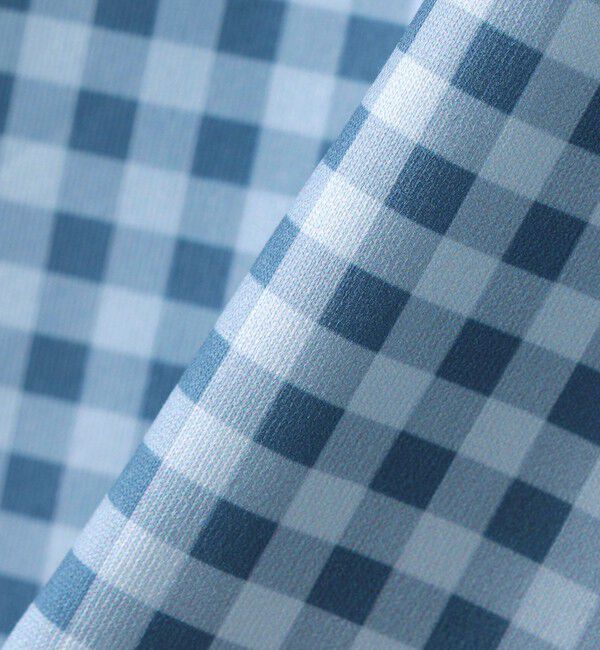 SHIPS KIDS「SHIPS KIDS:120～150cm / ギンガムチェック 無地 セパレート スイム ウェア」|コンビネゾン|