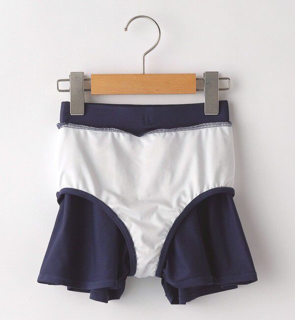 SHIPS KIDS「SHIPS KIDS:120～150cm / ギンガムチェック 無地 セパレート スイム ウェア」|コンビネゾン|