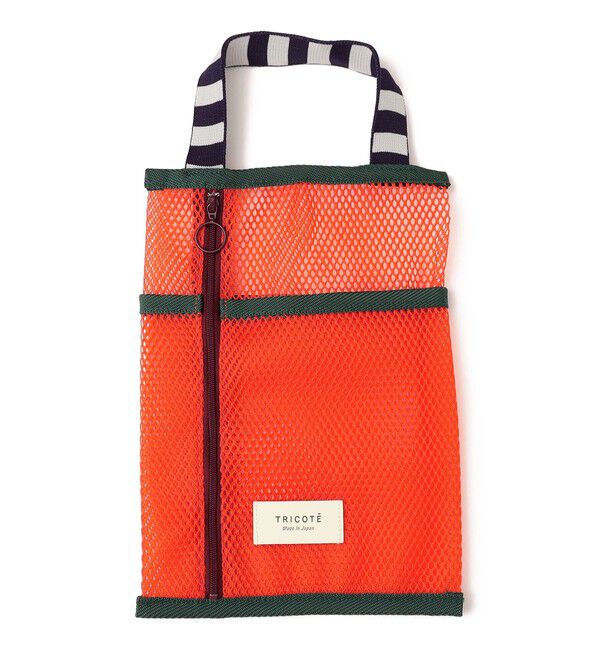 SHIPS for women「TRICOTE:メッシュ ポーチ バッグ」|その他|オレンジ