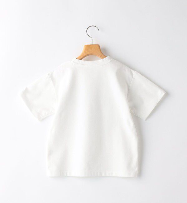 SHIPS KIDS「SHIPS KIDS:100～130cm /〈接触冷感/吸水速乾〉ピザ モチーフ 半袖 TEE」|Tシャツ・カットソー|