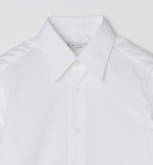 SHIPS「LES LESTON: ブロード レギュラーカラー シャツ」|シャツ・ブラウス|