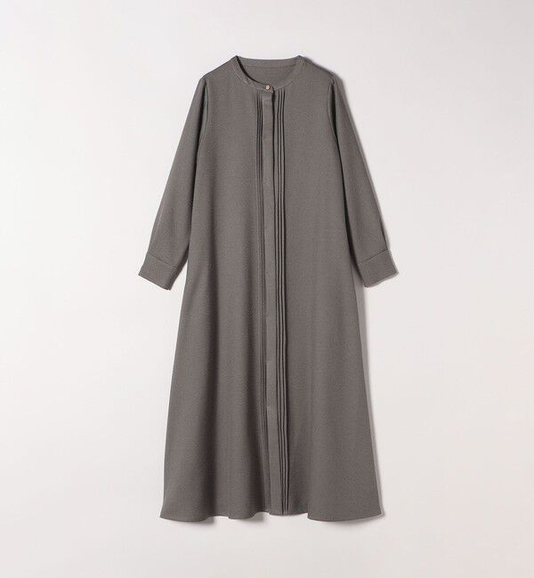 SHIPS any「SHIPS any:〈洗濯機可能〉シャーク ピンタック Aライン ワンピース」|ワンピース|