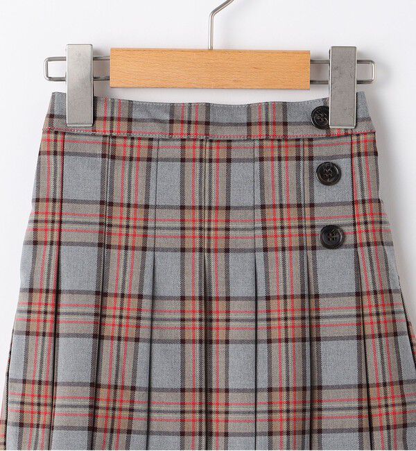 SHIPS KIDS「SHIPS KIDS:80～90cm / チェック プリーツ スカート」|スカート|