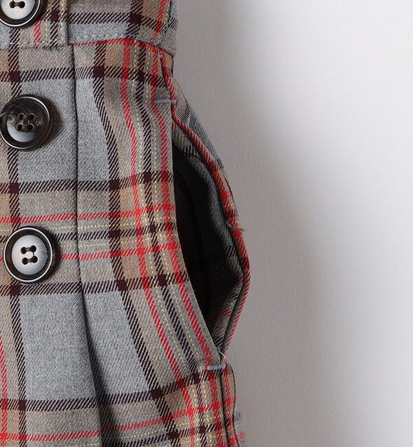 SHIPS KIDS「SHIPS KIDS:80～90cm / チェック プリーツ スカート」|スカート|