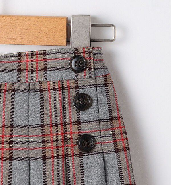 SHIPS KIDS「SHIPS KIDS:80～90cm / チェック プリーツ スカート」|スカート|