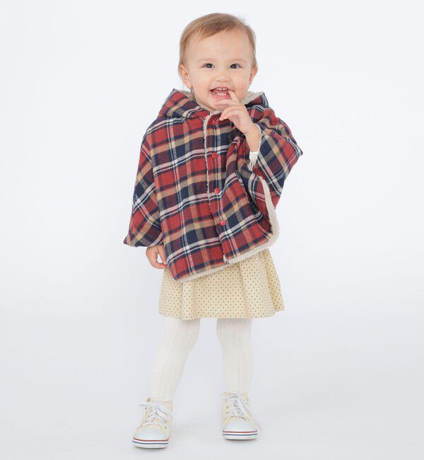 SHIPS KIDS「SHIPS KIDS:80～90cm / ドット カラー ワンピース」|ワンピース|