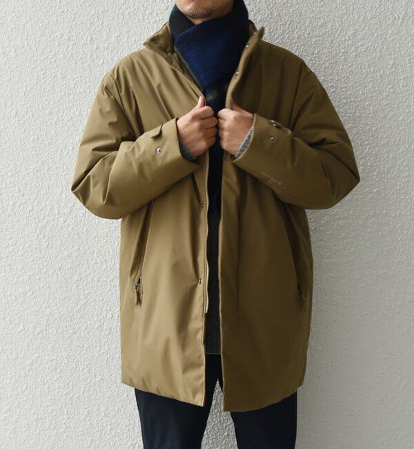 SHIPS any「SHIPS any: 〈撥水・防風等〉多機能 スタンドカラー ダウン ミドル コート◇」|ダウン|