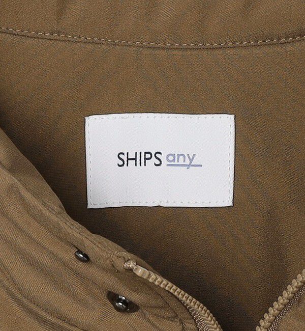 SHIPS any「SHIPS any: 〈撥水・防風等〉多機能 スタンドカラー ダウン ミドル コート◇」|ダウン|
