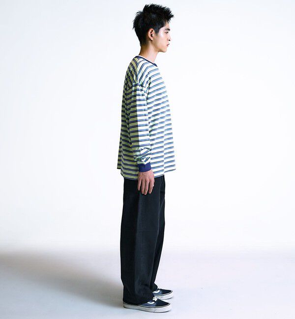 SHIPS「City Ambient Products: 12オンス バレル バギー デニム パンツ」|デニム|