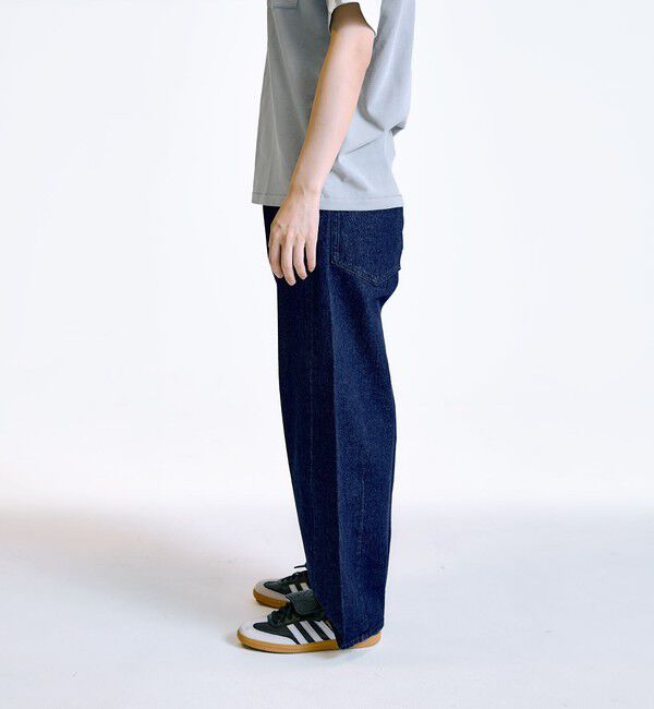 SHIPS「City Ambient Products: 12オンス バレル バギー デニム パンツ」|デニム|