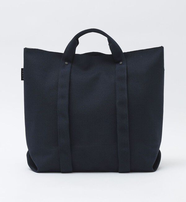 SHIPS「KARRI: POLY CANVAS 2WAY TOTE L」|トートバッグ|