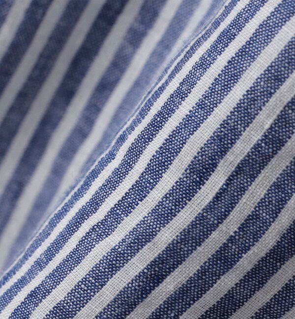 SHIPS「SHIPS: レイモンド レギュラーカラー リネン 7スリーブ シャツ」|シャツ・ブラウス|