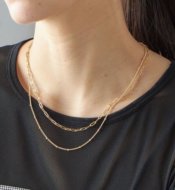 SHIPS for women「〈手洗い可能〉ストレッチ チュール ロング スリーブ TEE」|Tシャツ・カットソー|