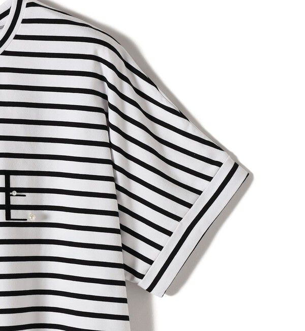 SHIPS Colors 「SHIPS Colors:〈接触冷感・手洗い可能〉フロッキー ロゴ ドルマン Tシャツ◇」|Tシャツ・カットソー|