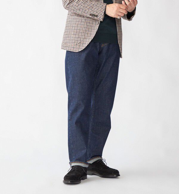 SHIPS「YCHAI: ロブスト ロウデニム ソリッド パンツ」|デニム|