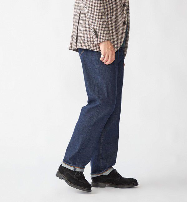 SHIPS「YCHAI: ロブスト ロウデニム ソリッド パンツ」|デニム|