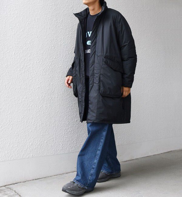 SHIPS any「SHIPS any:〈軽量/撥水〉PERTEX(R) &times; PRIMALOFT(R) ミリタリー スタンド コート◇」|その他|