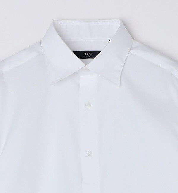 SHIPS Colors 「SHIPS Colors:ピンオックス ワイドカラー シャツ」|シャツ・ブラウス|