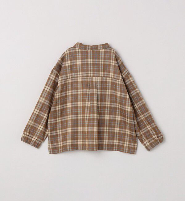 SHIPS Colors 「SHIPS Colors:100～140cm /〈洗濯機可能〉チェック ワイド ボックスシャツ」|シャツ・ブラウス|