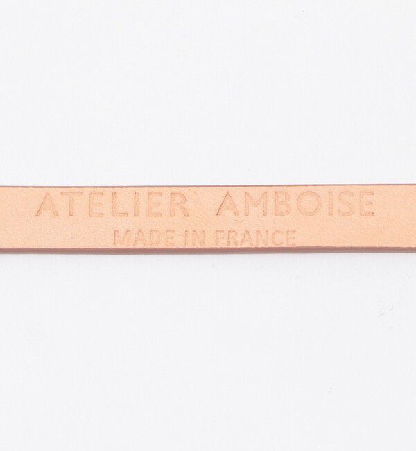 TOMORROWLAND GOODS「AMBOISE スムースレザーベルト」|ベルト|