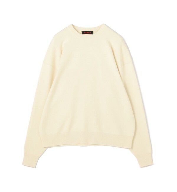 CABaN「CABaN コットンカシミヤ クルーネックプルオーバー」|ニット・セーター|11 ホワイト