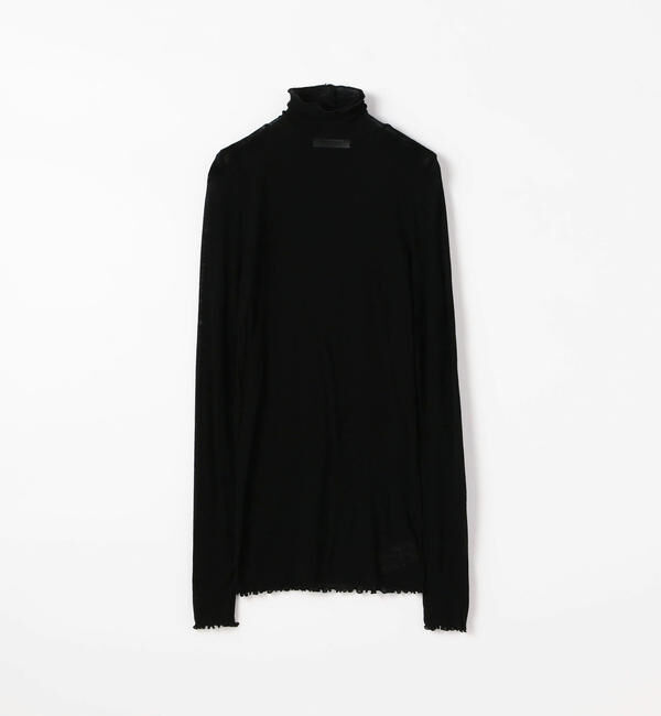 MACPHEE「ウールリブ タートルネックプルオーバー」|Tシャツ・カットソー|