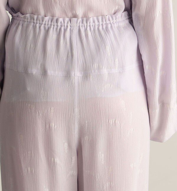 BACCA「キュプラレーヨンリリー イージーパンツ」|その他|