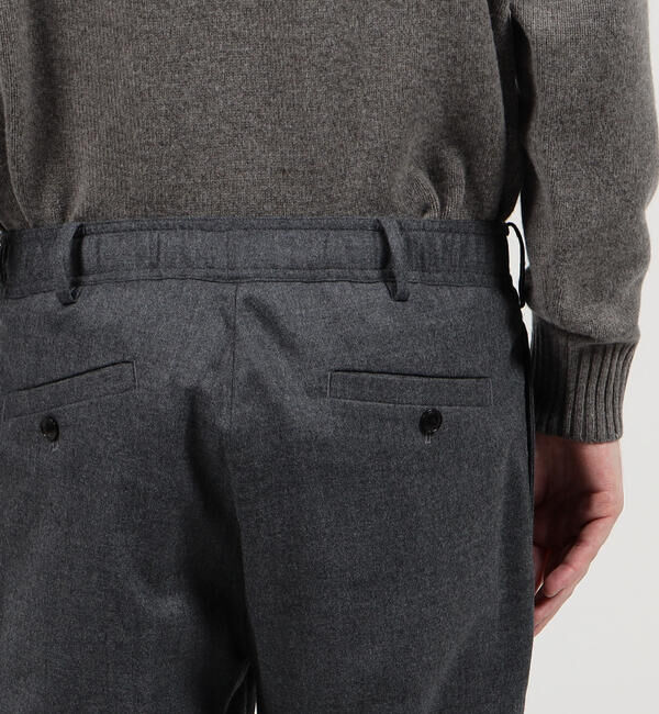 TOMORROWLAND MENS「ウールポリウレタン バックシャーリングスリムパンツ」|その他|