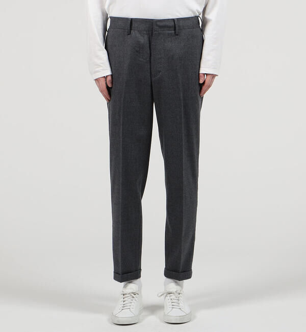 TOMORROWLAND MENS「ウールポリウレタン バックシャーリングスリムパンツ」|その他|