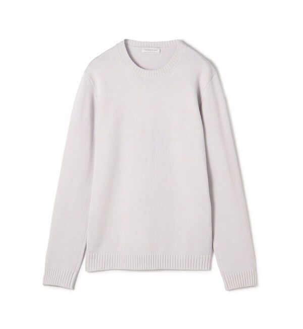 TOMORROWLAND MENS「TOMORROWLAND TRICOT メリノベーシック クルーネックプルオーバー」|ニット・セーター|13 ライトグレー