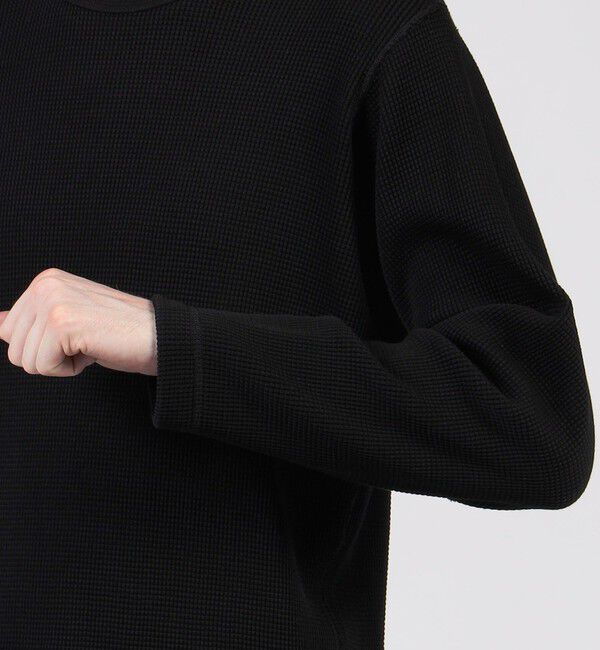 TOMORROWLAND MENS「スーピマコットン ワッフルプルオーバーカットソー」|Tシャツ・カットソー|