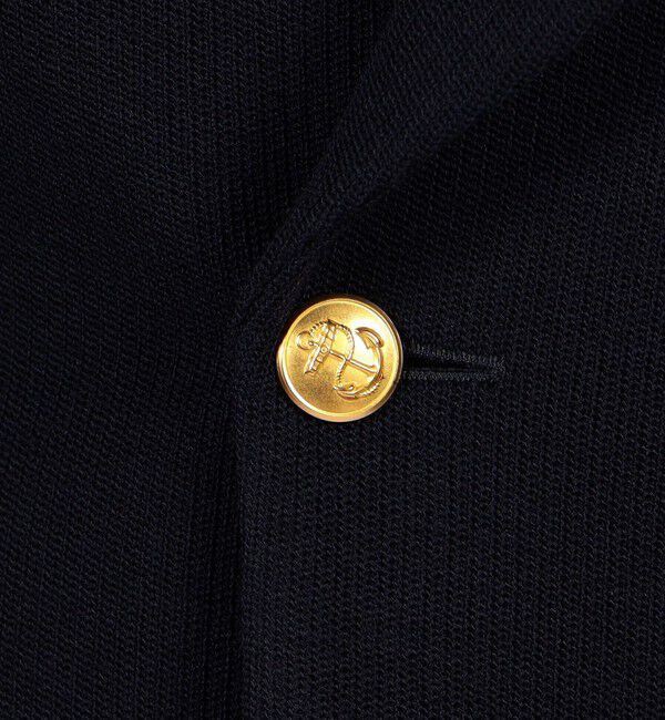 TOMORROWLAND MENS「ウールコットンダブルニット ダブルブレステッド6BブレザーDONDY」|テーラードジャケット|