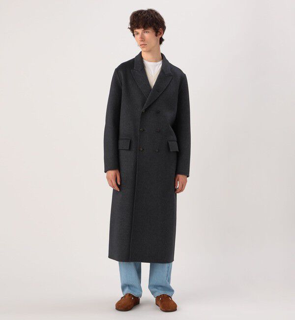 GALERIE VIE「ダブルフェイスコート」|チェスターコート|