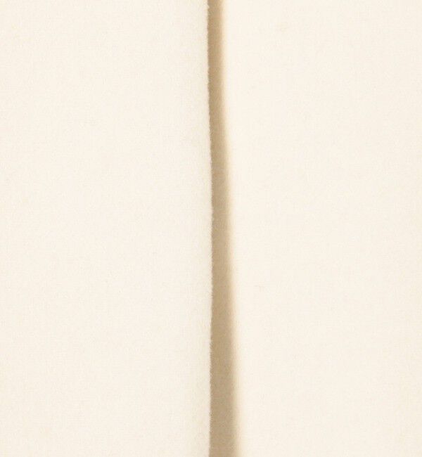 Ballsey「ウールナイロンベロア コクーンコート」|ノーカラーコート|