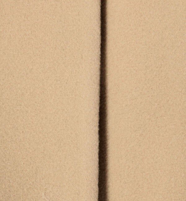 Ballsey「ウールナイロンベロア コクーンコート」|ノーカラーコート|