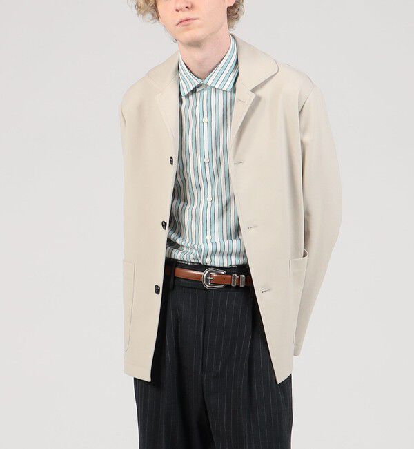 TOMORROWLAND MENS「コットンシルク ブルゾン」|ブルゾン・スタジャン|