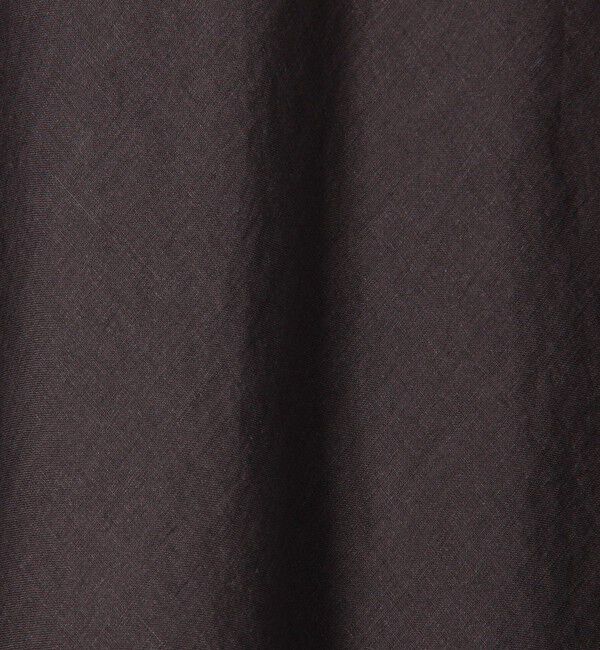 GALERIE VIE「リネンポプリン フレアマキシスカート」|フレア|