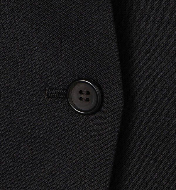 DES PRES「ポリエステルウールバラシャ カラーレスジャケット」|ノーカラージャケット|