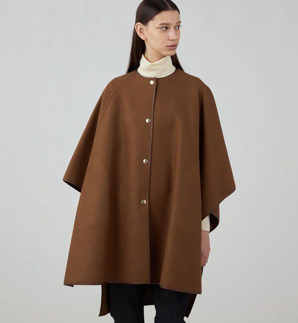 TOMORROWLAND BUYING WEAR「【別注】 MACKINTOSH SANQUHAR ケープコート」|ノーカラーコート|