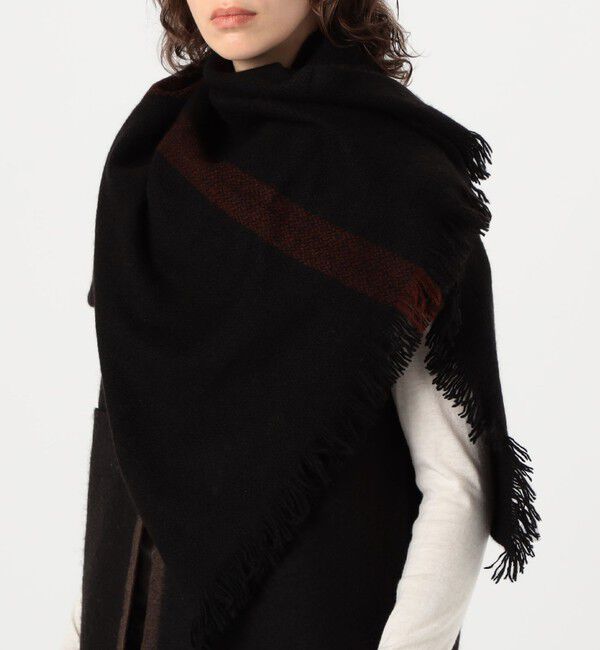 TOMORROWLAND GOODS「NORLHA Nomad Nets チェックストール」|ストール|