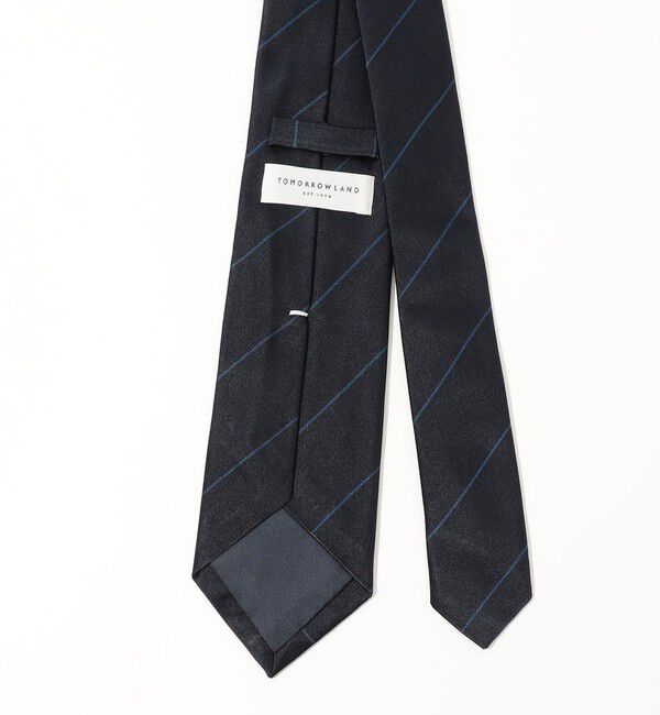 TOMORROWLAND GOODS「TOMORROWLAND シルク ストライプネクタイ」|ネクタイ・蝶ネクタイ|