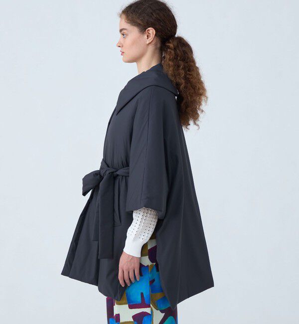 tomorrowland Ballsey パデットツイル ベルテッドポンチョ パデットツイル ベルテッドポンチョ（Ballsey）｜ルミネのファッション