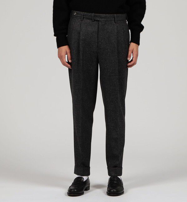 TOMORROWLAND BUYING WEAR「PT TORINO Carrot Fit ウール 2プリーツパンツ」|スラックス|