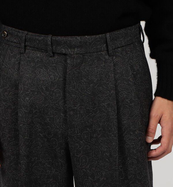 TOMORROWLAND BUYING WEAR「PT TORINO Carrot Fit ウール 2プリーツパンツ」|スラックス|