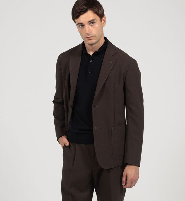 TOMORROWLAND MENS「ポリエステルウール シングルブレステッド2Bジャケット OFF LIMITS V.B.CANONICO」|テーラードジャケット|