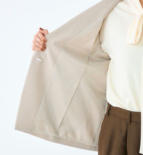 Ballsey「ウーリーツイル 1Bテーラードジャケット」|テーラードジャケット|