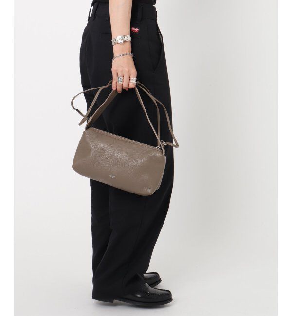  「【blancle/ ブランクレ】S.LETHER Trape 2way shoulder」|ショルダー・メッセンジャー|