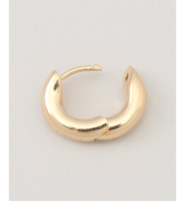  「ANNIKA INEZ WIDE OBLIQUE HOOPS E1005-SML：ピアス」|ピアス|