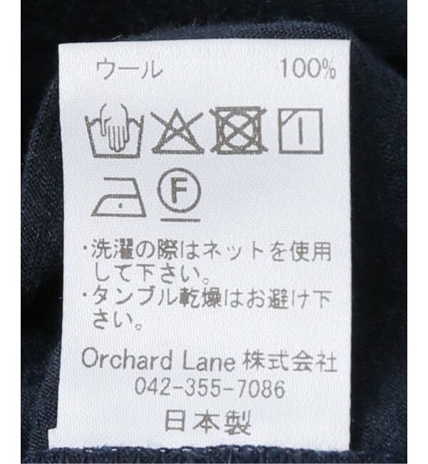 EMILYWEEK「【babaco/ババコ】Wool Jersey Open Back プルオーバー」|Tシャツ・カットソー|